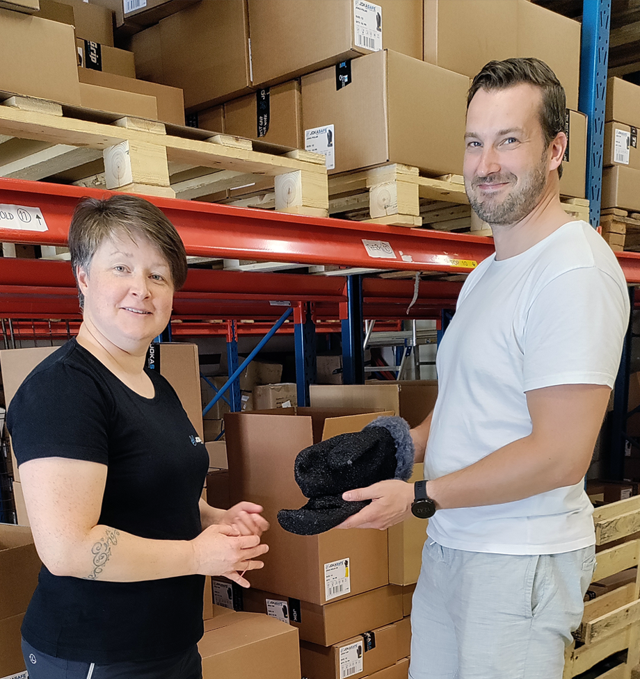 Jokasafen Karoliina Sulkakoski ja Jussi Virtanen