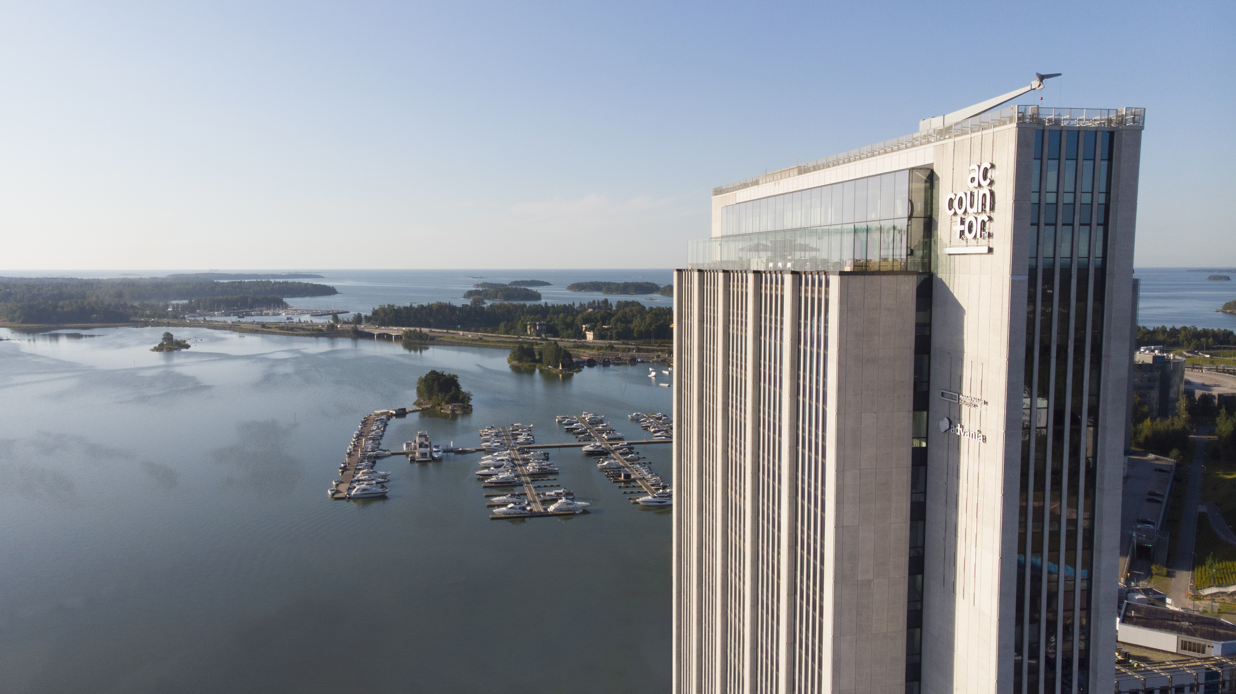 High building by the sea