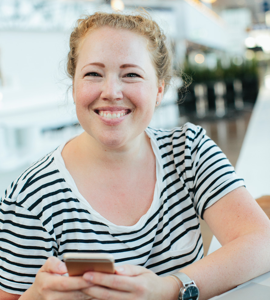 Onnellinen yrittäjä