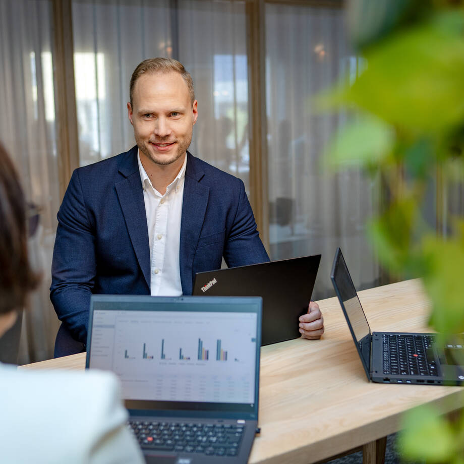 Investmentbolaget fick en tillgänglig partner i Accountor