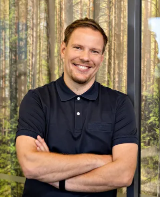 Antti Tarkkala on tyytyväinen Aspian asiantuntijoihin