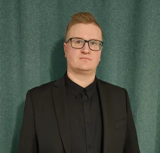 Joonas Taskinen toimii Accountorilla talouspäällikkönä.