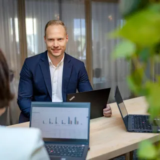 Investmentbolaget fick en tillgänglig partner i Accountor