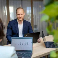 Investmentbolaget fick en tillgänglig partner i Accountor